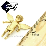 MEN WOMEN Stainless Steel Gold Little ANGEL 3D Charm Pendant*GP48