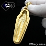 MEN's Stainless Steel HEAVY Gold 3D Egyptian Pharaoh King Tut Mummy Pendant*GP90