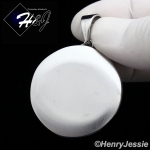 MEN's Stainless Steel HEAVY Silver/Black Egyptian Eye of Horus Round Pendant*P92