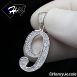 MEN WOMEN 925 STERLING SILVER LAB DIAMOND ICED BLING NUMBER 