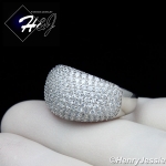 WOMEN 925 STERLING SILVER ICY BLING CZ ETERNITY RING SIZE 6-10*SR137