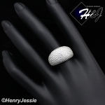 WOMEN 925 STERLING SILVER ICY BLING CZ ETERNITY RING SIZE 6-10*SR137