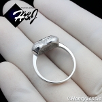 WOMEN 925 STERLING SILVER BLING HEART SHAPE ENGAGEMENT RING SIZE 6-9*SR113