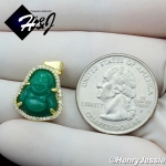 MEN WOMEN 925 STERLING SILVER BLACK ONYX/JADE/RED/PURPLE/PINK GOLD/SILVER BUDDHA PENDANT*SP283