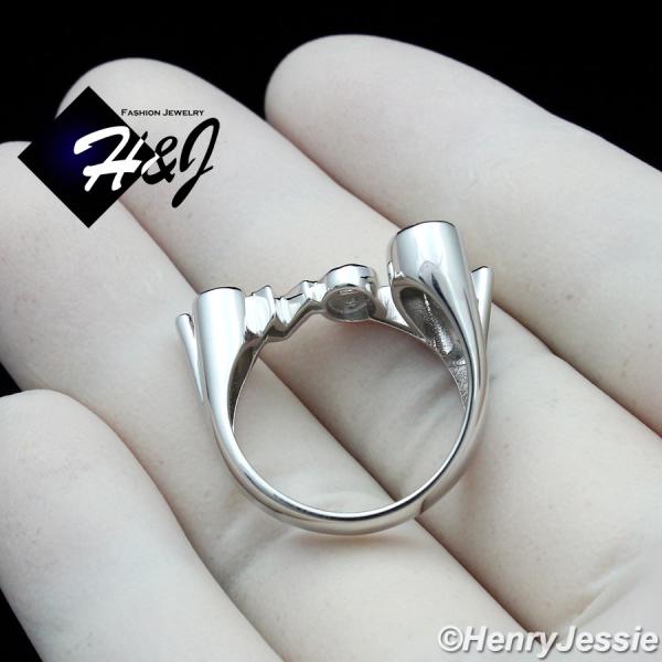 WOMEN 925 STERLING SILVER ICY BLING CZ 